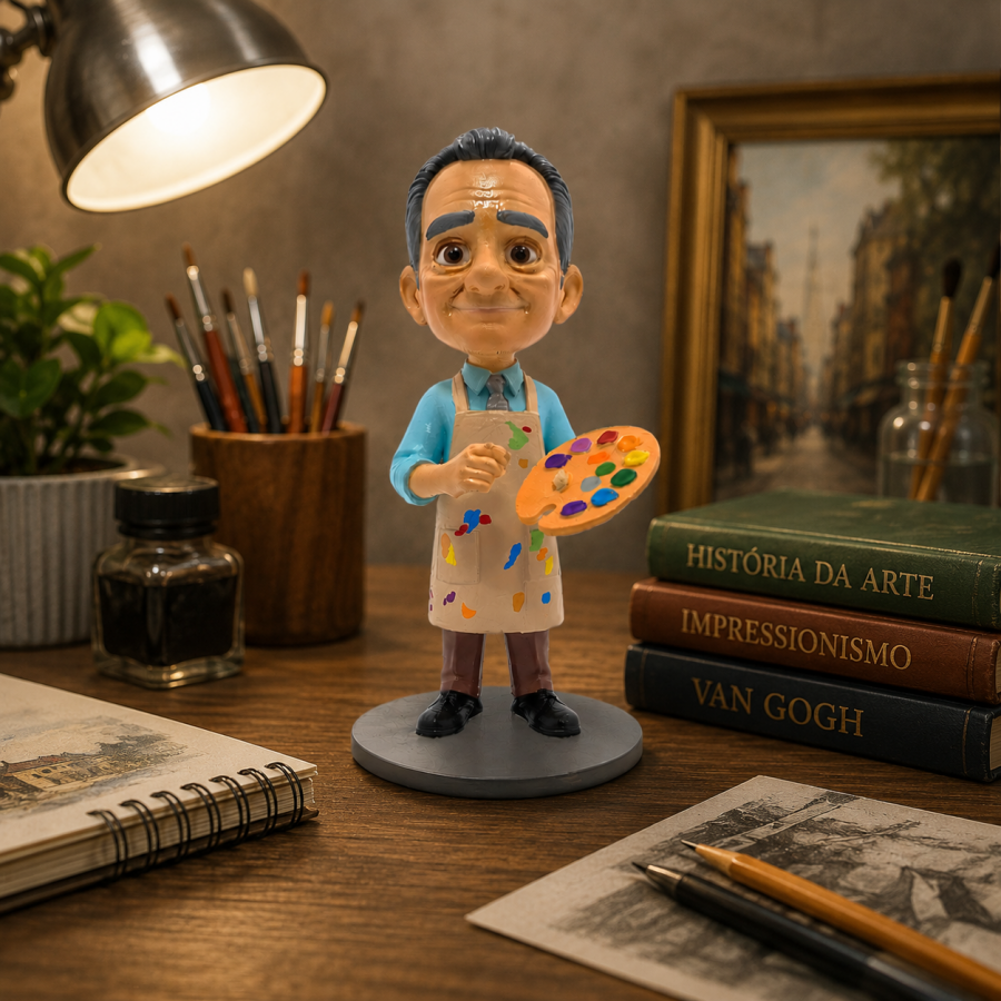 Miniatura 3D Personalizada 10cm - Pintura Artesanal